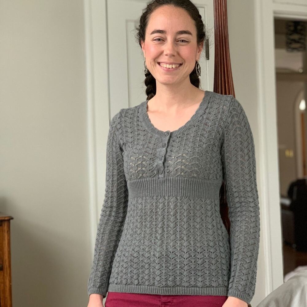 LOFT Grey Sweater, Size SP